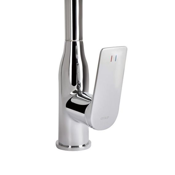 Смеситель для кухни Qtap Vlasta New с выдвижным изливом QTVLA344CRM45646 Chrome | Зображення 3