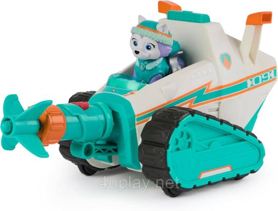 Щенячий патруль Снегоход Эверест делюкс с пусковой установкой, сноубордом и Цыпалеттой Оригинал Paw Patrol | Зображення 2