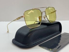 Окуляри Chrome Hearts Exclusive Gaopin Customized, жовті