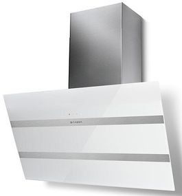 Витяжка Faber похила, 80см, 1219м3г, Steelmax Ev8 Led Wh A80, белий+нерж (330.0538.523)