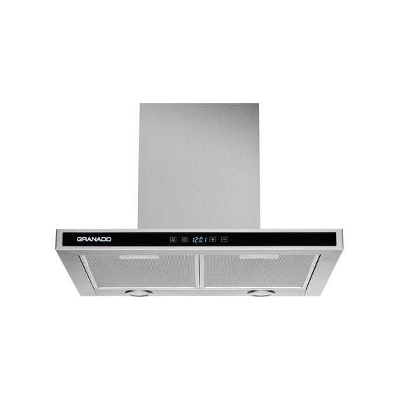 Вытяжка кухонная GRANADO Alcoba 1614-1200 inox black glass (GCH916471) | Зображення 1