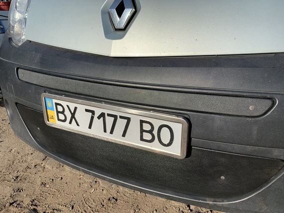 Зимняя верхняя решетка (2008-2013) Матовая для Renault Kangoo | Зображення 5