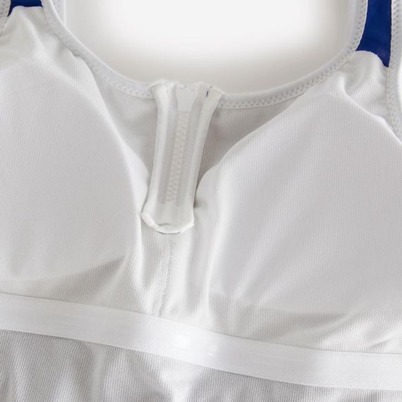 Суцільний купальник жіночий Heva Joy із блискавкою блакитний - EU46 UA52 | Зображення 2