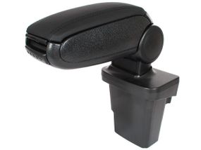 Ford Focus III Mk3 (від 2011-) підлокітник чорна штучна шкіра + монтажний комплект, Форд Фокус 3