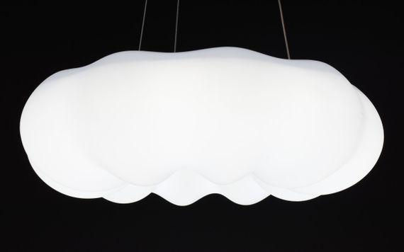 Люстра світлодіодна підвісна LED світильник для квартири на стелю лед 27944 Білий 35-150х45х45 см. | Зображення 2