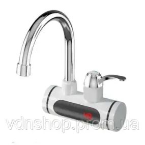 Бокове Проточний водонагрівач з LCD екраном , водонагрівач, кран