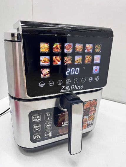 Фритюрница 13 л с двумя тенами 4200 Вт. Zepline ZP-00339 на 14 программ | Зображення 2