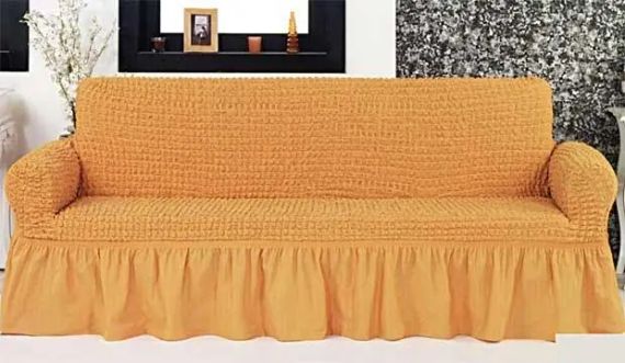 Турецький натяжний чохол на універсальний диван | Зображення 3