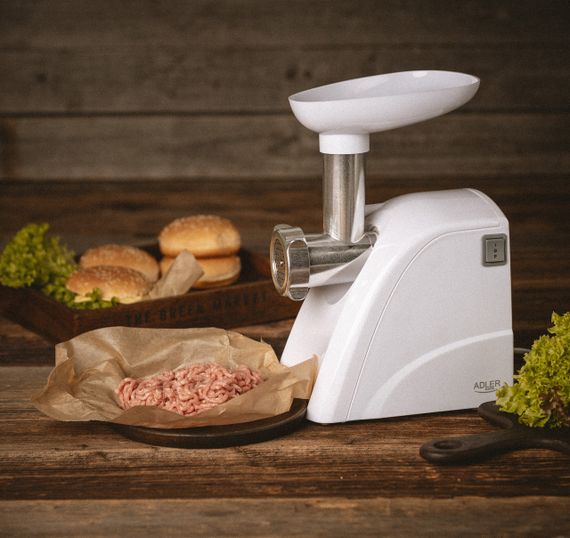 Мясорубка электрическая Adler AD 4803, 2000 Вт, с металлическим шнеком и реверсом, для дома и кухни | Зображення 5