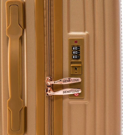 Валіза Semi Line 24" (M) Gold (T5667-3) (DAS302655) | Зображення 3