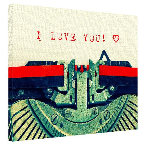 Картина на холсте I love you! 40x50 см (H4050_STV003)
