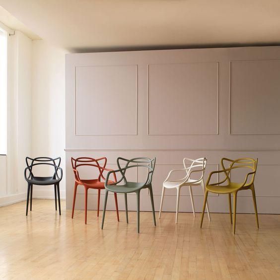 Стілець Masters Chair, чорний пластик PP, дизайн Philippe Starck | Зображення 7