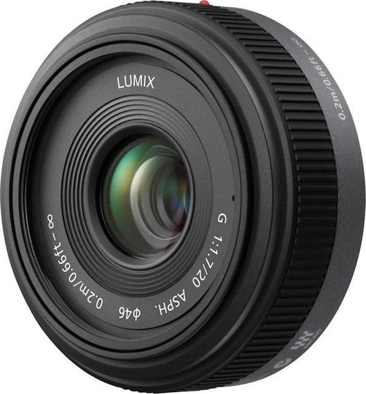 Объектив Panasonic Micro 4/3 Lens 20mm f/1.7 II ASPH. Lumix G (H-H020AE-K)