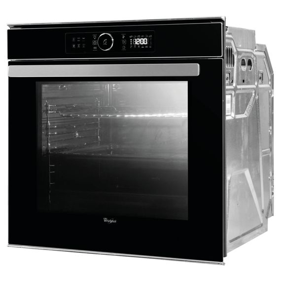 Духовка електрична Whirlpool, 60см, 73л, Гриль, Дисплей, Конвекція, Чорний (AKZM8420NB) | Зображення 1