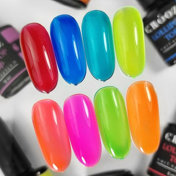 Витражный топ Crooz Lolipop Top №2 (глибокий електричний синій) 8мл | Зображення 3