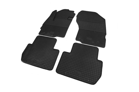 Резиновые коврики (4 шт, Polytep) для Mitsubishi Outlander 2012-2021 гг | Зображення 1