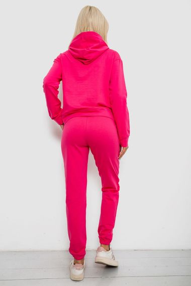 Спортивный костюм женский двухнитка, цвет розовый, 214R1419-001 | Зображення 3