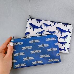 Косметичка женская Стрекоза 20х12 см (K_21M008)