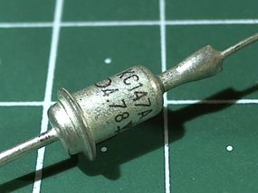 КС147А Стабілітрон, металл 0,3W  4,23...5,17 V. Корпус КД8