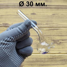 Стеклянная трубка Sherlock Deducta Oil Clear