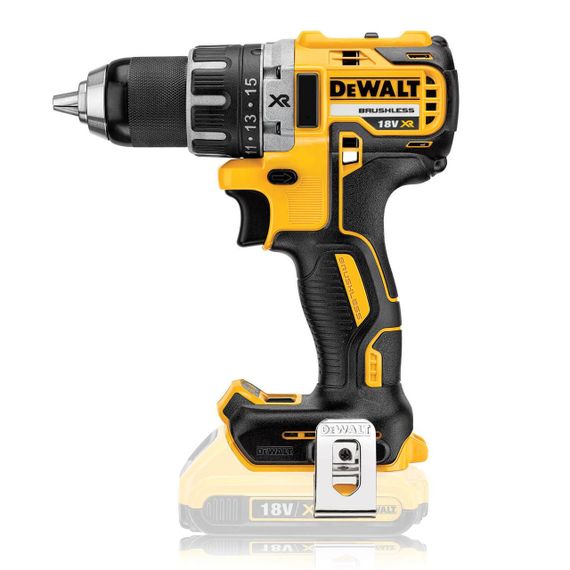 Дрель-шуруповерт аккумуляторная бесщёточная 70 Нм DeWALT DCD791NT | Зображення 3