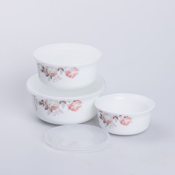 Набор пищевых контейнеров керамических Rose Hip 0,55/0,95/1,35 л | Зображення 1