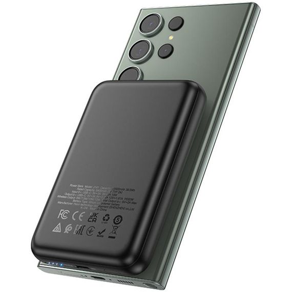 Портативний ЗП Power Bank Hoco J141 Grace PD20W з БЗП 10000 mAh Black | Зображення 1
