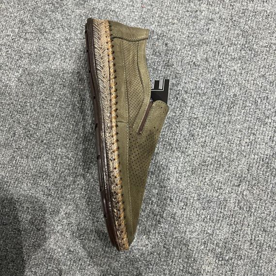 Летние турецкие мокасины цвета хаки 40 41 42 43 44 45 размер | Зображення 6