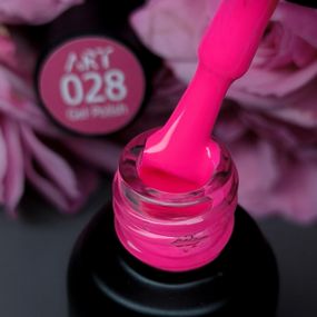 Гель-лак ART in detail 28 (рожевий Барбі) 6мл
