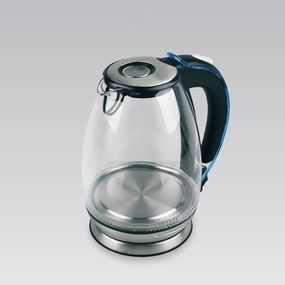 Електрочайник скляний Maestro MR-054, 1.7 л, 2200 Вт, з підсвіткою