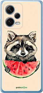 Чохол на Xiaomi Redmi Note 12 Pro+ 5G Єнотик з кавуном "4605u-3612-2448"