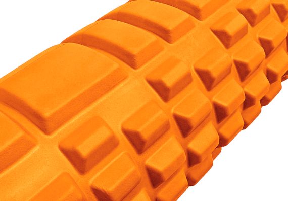 Масажний ролер EasyFit Grid Roller 60 см v.3.1 помаранчевий (EF-2037-OR) | Зображення 2