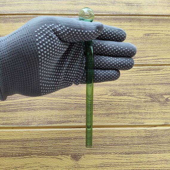 Стеклянная трубка Sherlock Ball Mintra Oil Green | Зображення 2