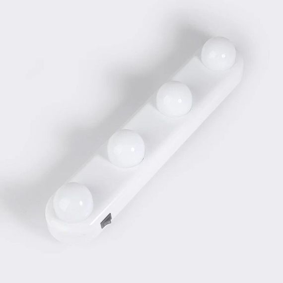 Светодиодная лампа-подсветка для зеркала на присосках Studio Glow, на батарейках / Беспроводная подсветка | Зображення 5