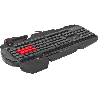 Клавіатура A4Tech Bloody B318 Black USB Black (Bloody B318 Black LK Black) (Bloody B318 Black LK Black) | Зображення 1