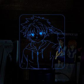 Акриловий світильник-нічник Кіллуа Золдік синій tty-n000471