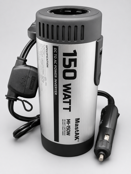 Перетворювач напруги з 12v 220v MastAK MI-150W | Зображення 4