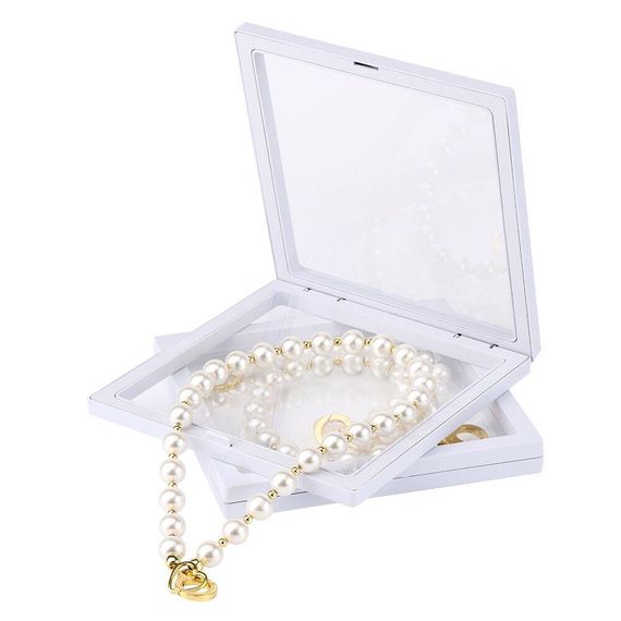 Жемчужный ошейник с поводком LOCKINK Pearl Collar & Leash Set Sex Aura | Зображення 5