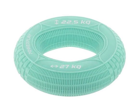 Еспандер кистьовий силіконовий PowerPlay PP-4330 Hand Grip Loops Medium 22.5-27 кг М'ятний (PP_4330_Mint_(22.5-27kg)) | Зображення 2