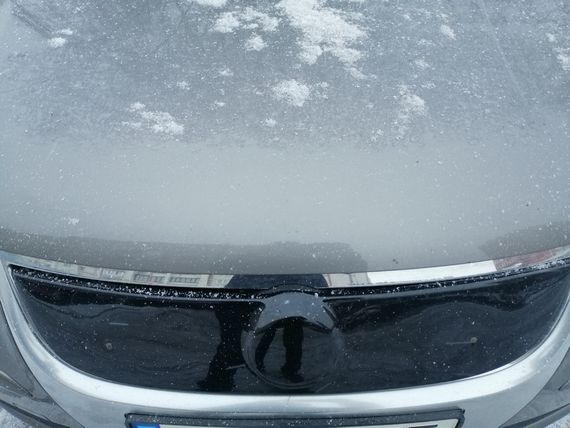 Зимняя решетка (верхняя, 2006-2010) Матовая для Volkswagen Touran | Зображення 1