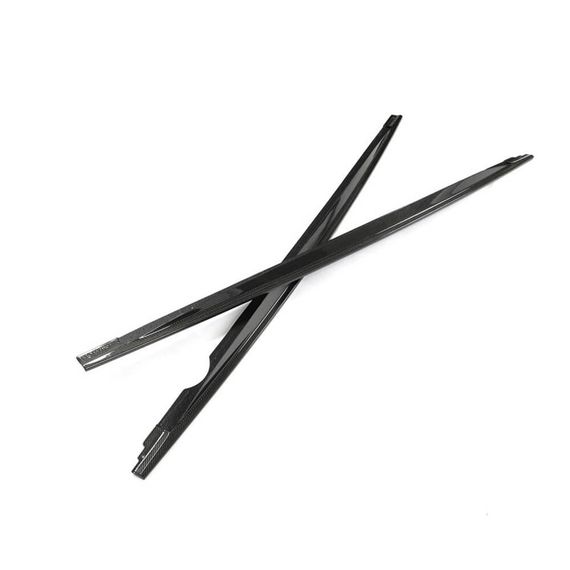 Боковые Пороги (для R HB, Карбон) для Volkswagen Golf 8 2019- гг | Зображення 3