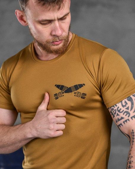 Тактическая потоотводящая футболка Odin  кайот снаряд  ВТ6571 | Зображення 7