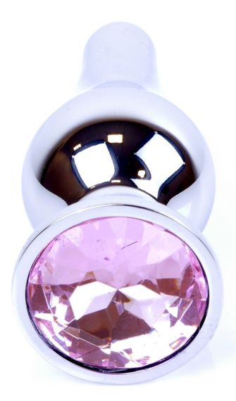 Анальний затор Boss Series - Jewellery Silver BUTT PLUG Rose, BS6400072 sexstyle | Зображення 1