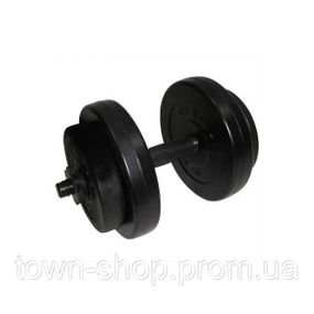 Гантель наборная композитная в пластиковой оболочке Rock pro 8 кг NE-PL-G-008