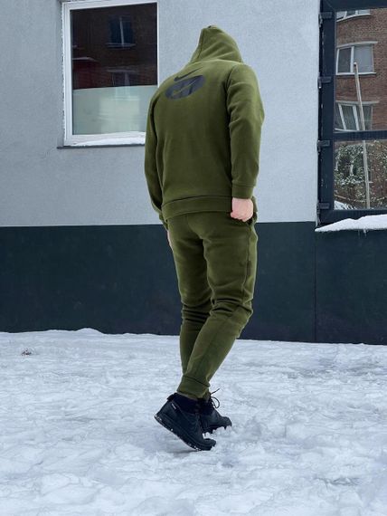 Чоловічий спортивний костюм Nike хакі | Зображення 2