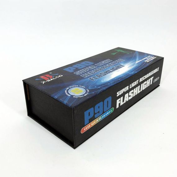 Фонарь аккумуляторный X-Balog BL-B88-P90, яркий фонарик, качественный фонарик, мощный HM-800 ручной фонарик | Зображення 8