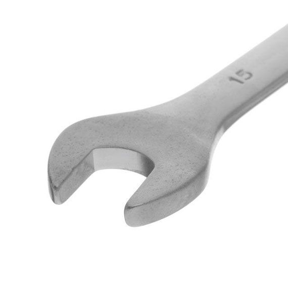 Ключ ріжково-накидний шарнірний 15 мм, Cr-V INTERTOOL XT-1415 | Зображення 1