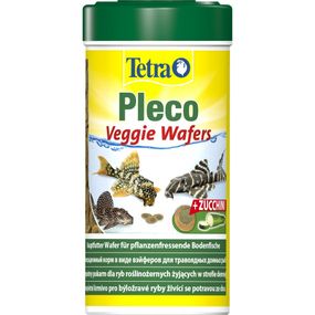 Корм Tetra Pleco Veggie Wafers для травоїдних донних рибок пластинки 110 г/ 250 мл
