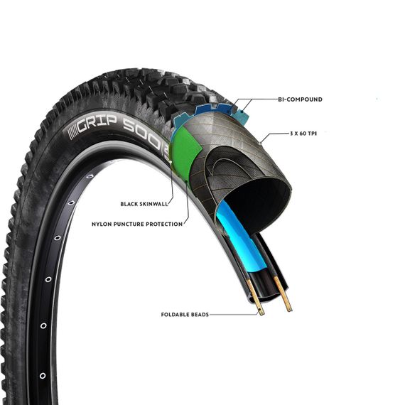 Покришка Grip 500 для гірського велосипеда 27,5" × 2,4 - 27.5" | Зображення 3