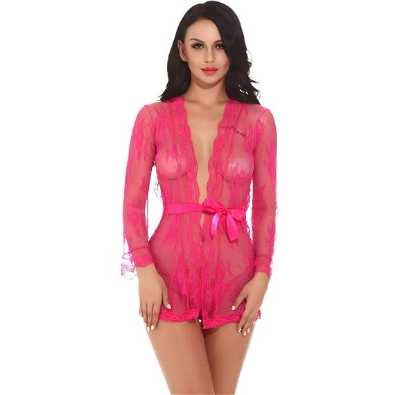 Халат Babydoll 40 Малиновий 4052-5